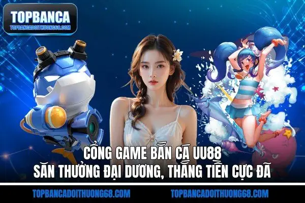 Cổng Game Bắn Cá UU88 - Săn Thưởng Đại Dương, Thắng Tiền Cực Đã