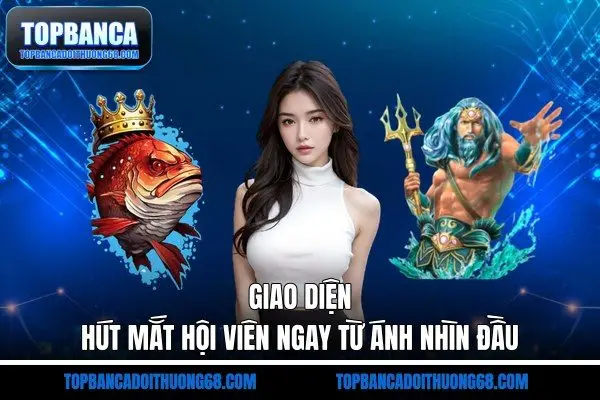 Giao diện hút mắt hội viên ngay từ ánh nhìn đầu