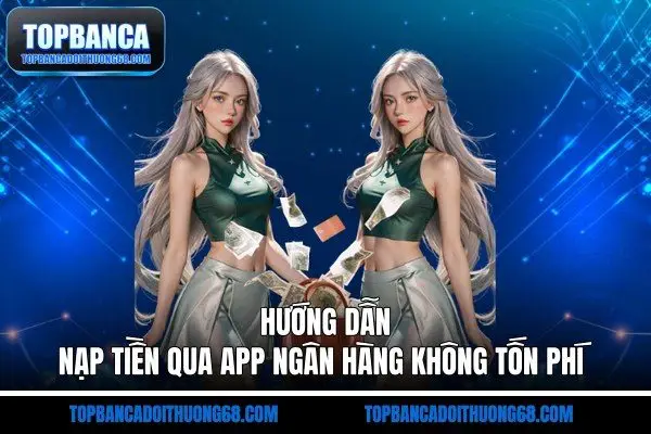 Hướng dẫn nạp tiền qua app ngân hàng không tốn phí